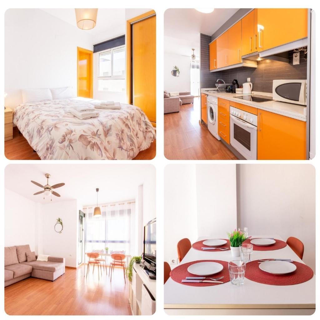 Apartamento Cerca Del Mar Y Aeropuerto 阿利坎特 外观 照片