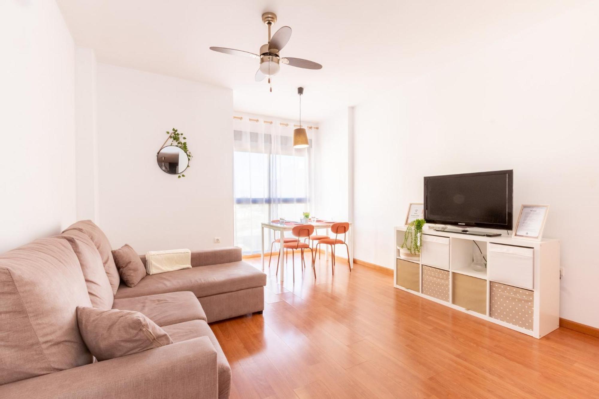 Apartamento Cerca Del Mar Y Aeropuerto 阿利坎特 外观 照片